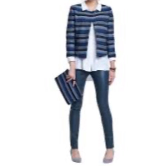 LOFT Jackets & Blazers - SALE Loft Tweed Zipper Cardigan